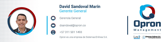 Firma de Gerencia - Opron 2022