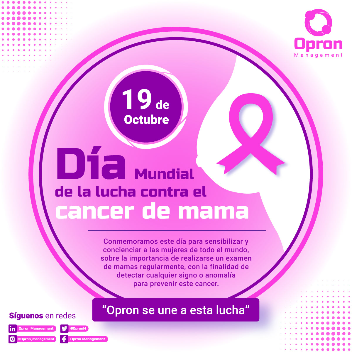 Carrusel • - Día de la lucha contra el cancer de mama 2022