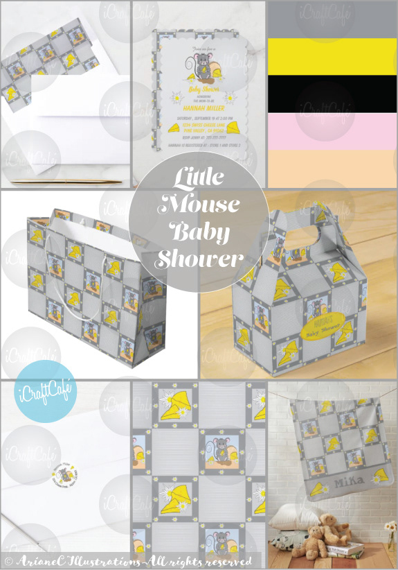 Mouse Theme Baby Shower