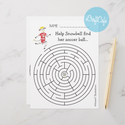 Round maze