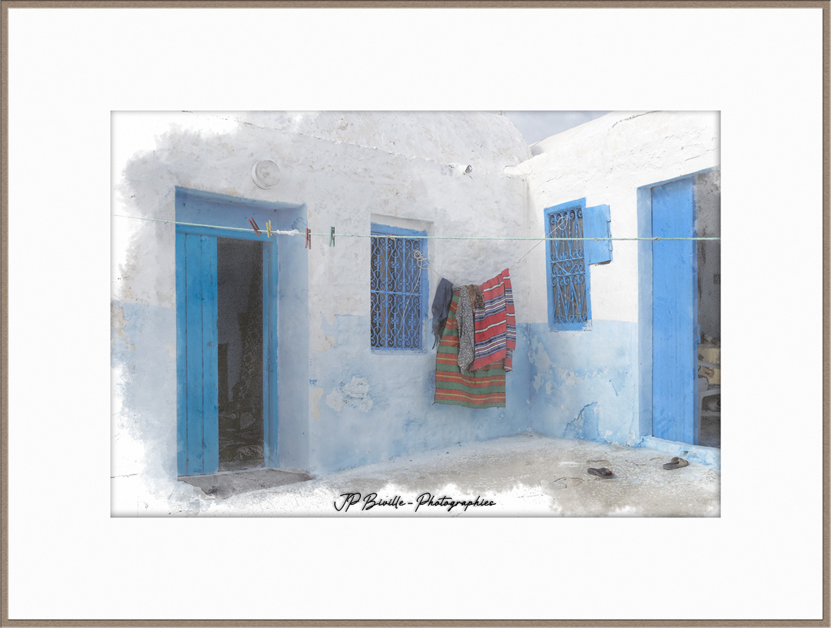 Les mules - Takrouna, Tunisie