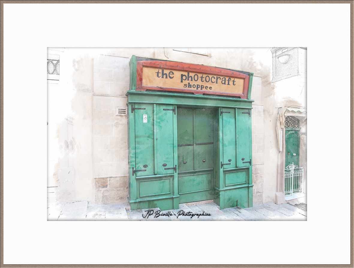 La boutique de l'artisan photographe - La Valette, Malte