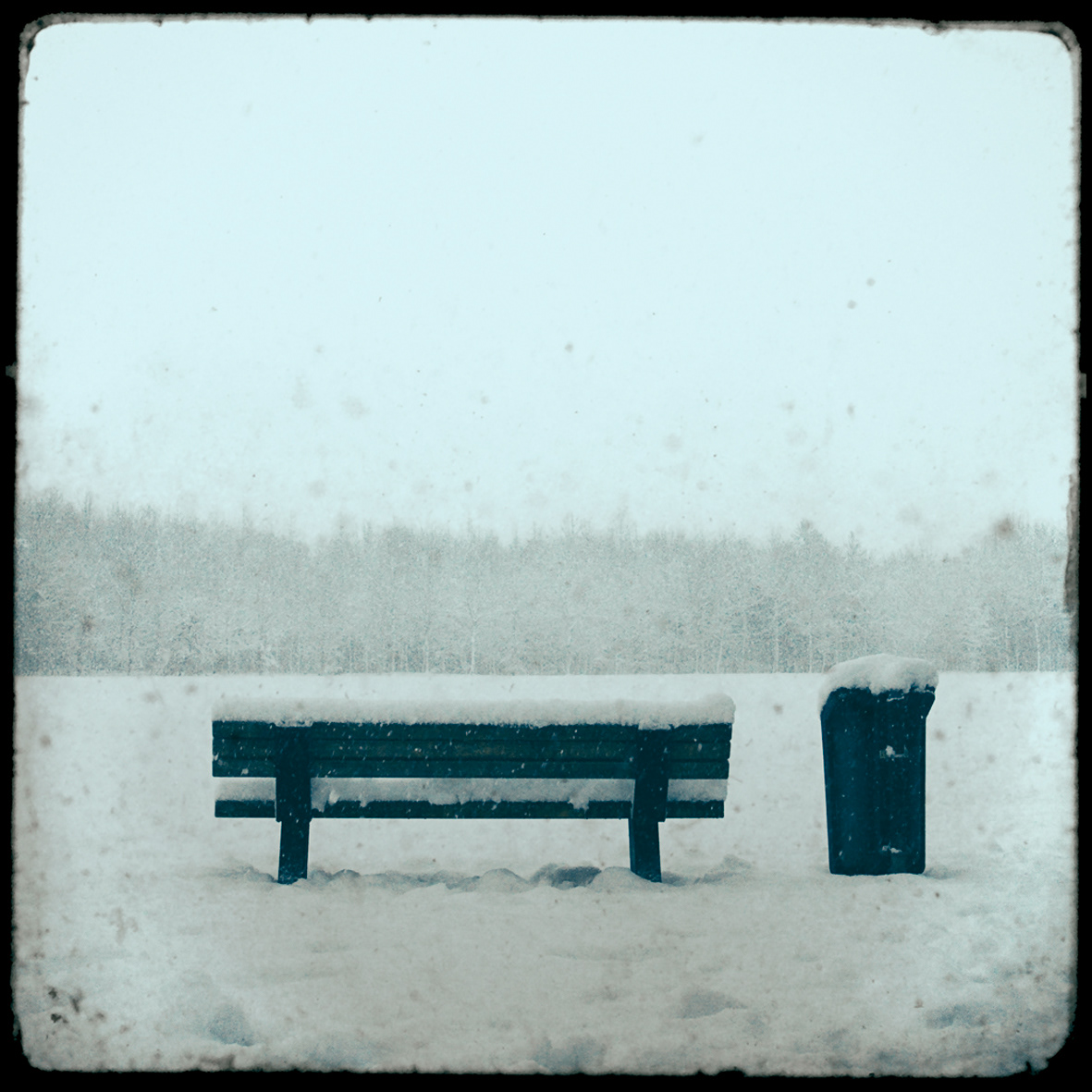 04 - Le banc sous la neige