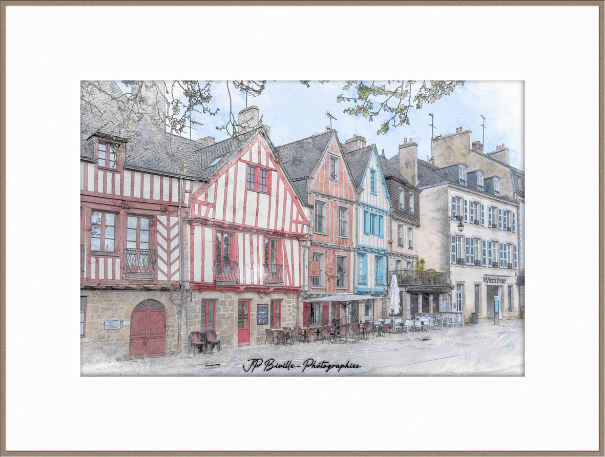 Rue du Port - Vannes, Morbihan