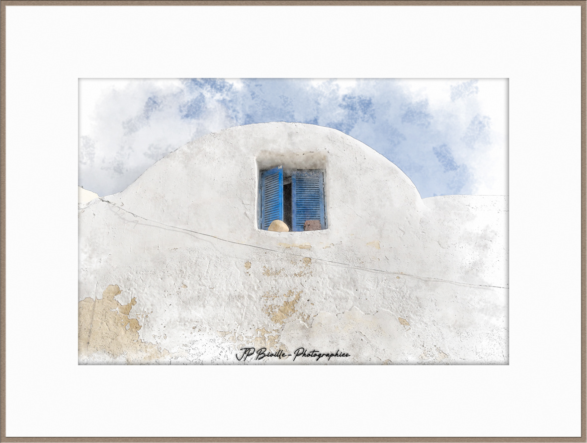 Fenêtre sur rue - Takrouna, Tunisie