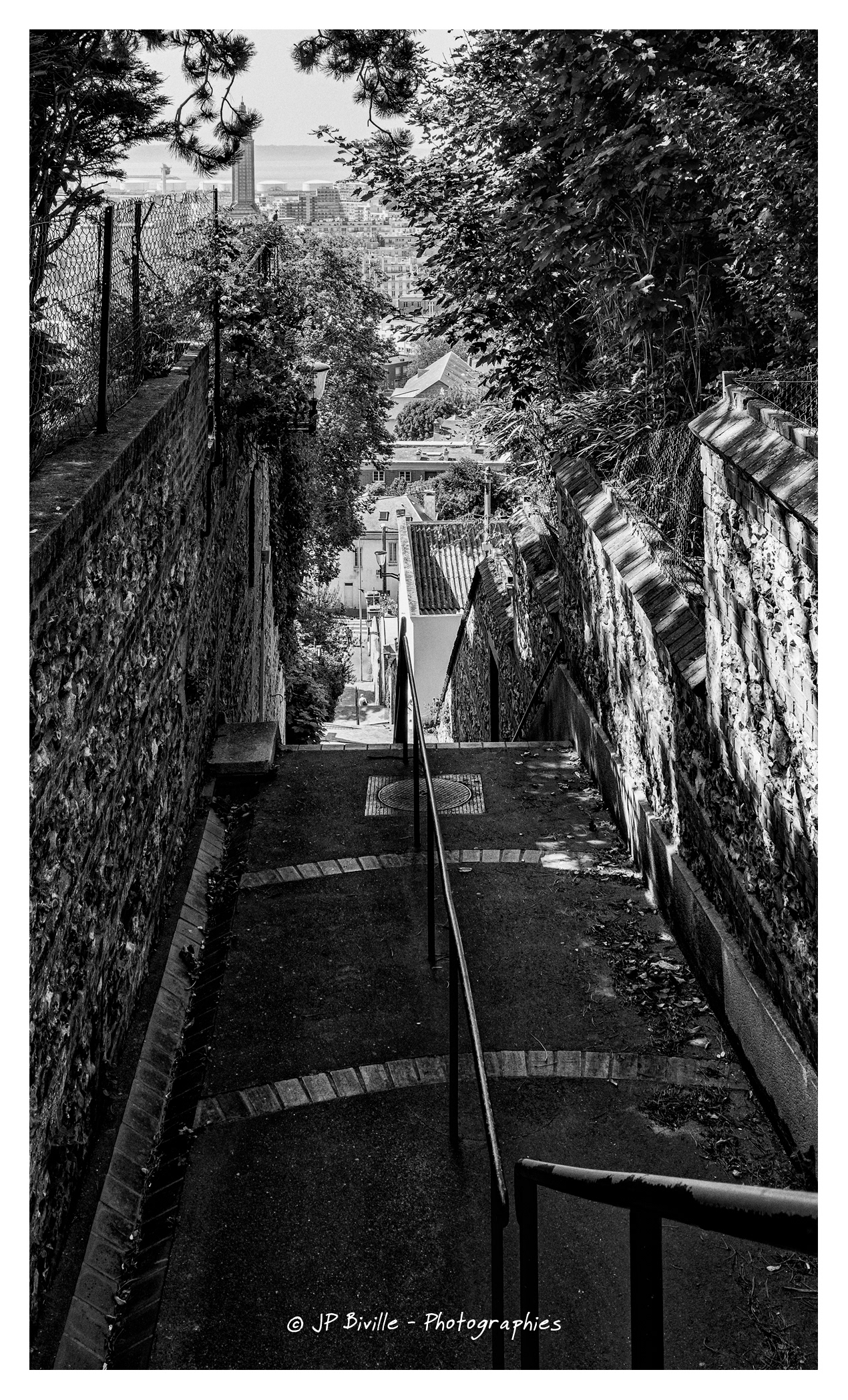 Le Havre - Escalier de la Côte-Morisse