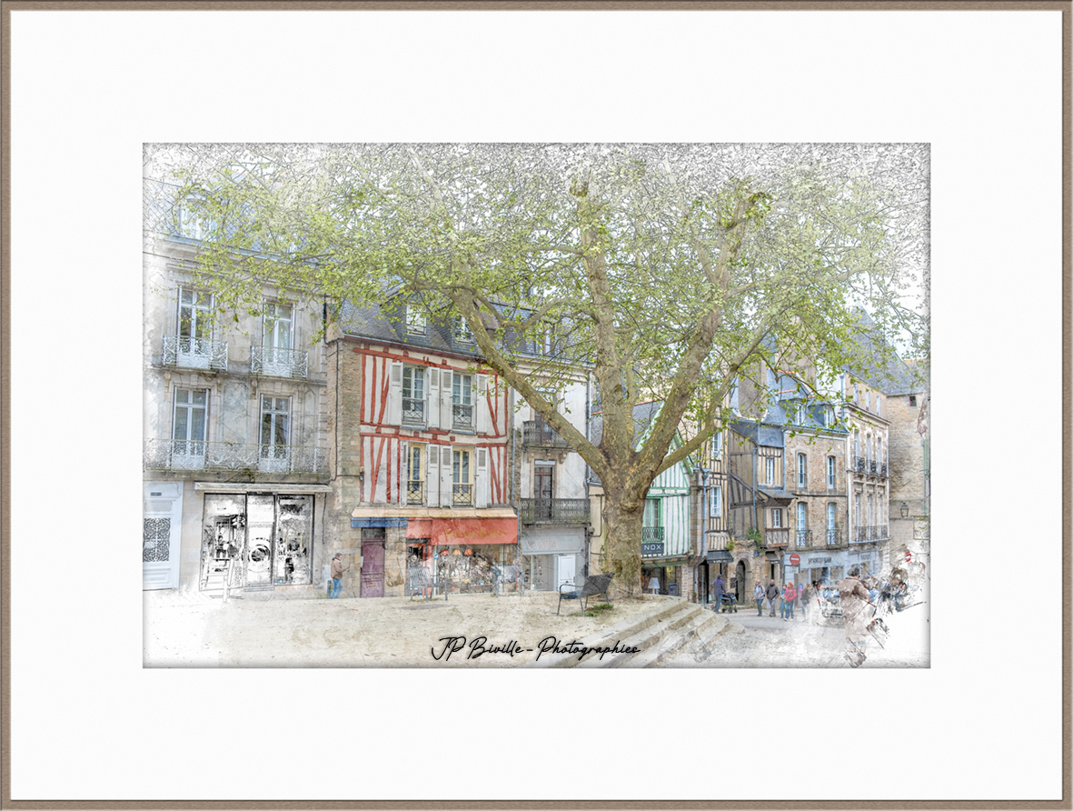 Place brûlée - Vannes, Morbihan