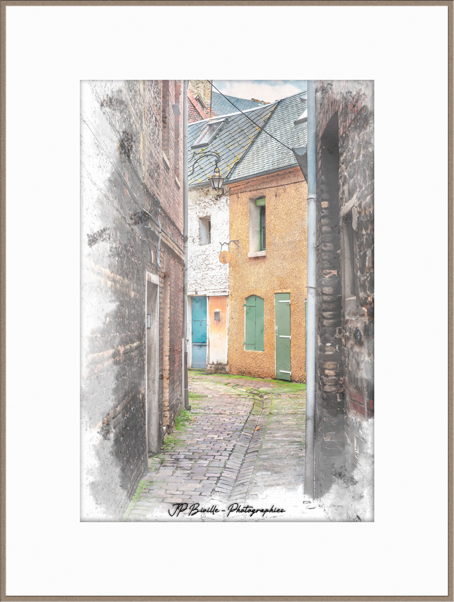 Ruelle des Grèves, Quartier du Pollet - Dieppe, Seine-Maritime