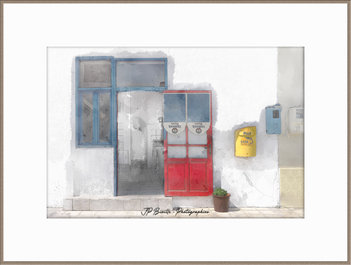 La boîte à lettres - Ierapetra, Crète