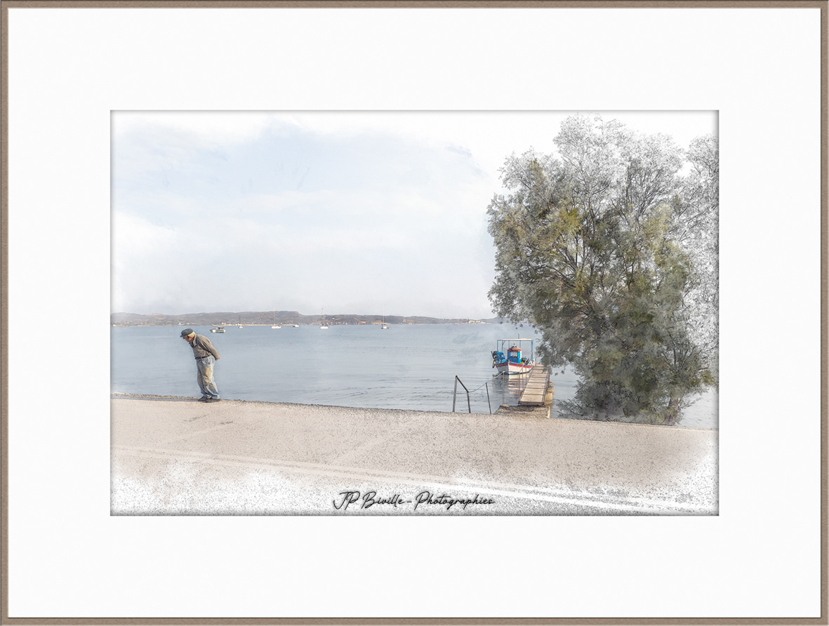 Le vieux pêcheur - Adamas, Milos