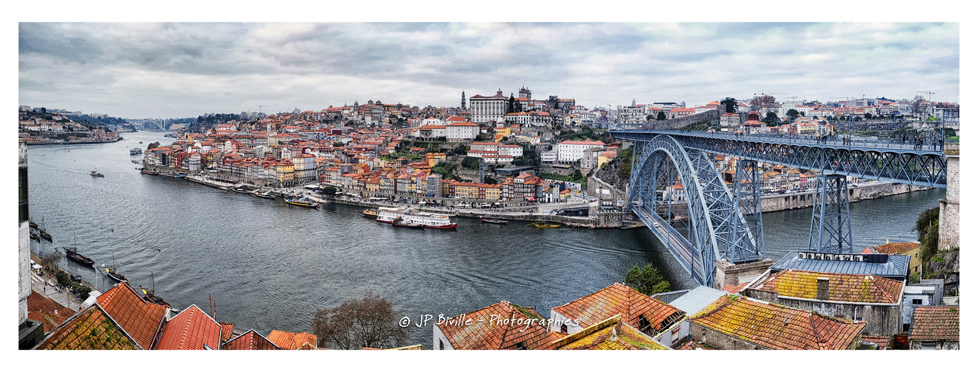 Portugal - Porto, vue depuis Vila Nova de Gaia