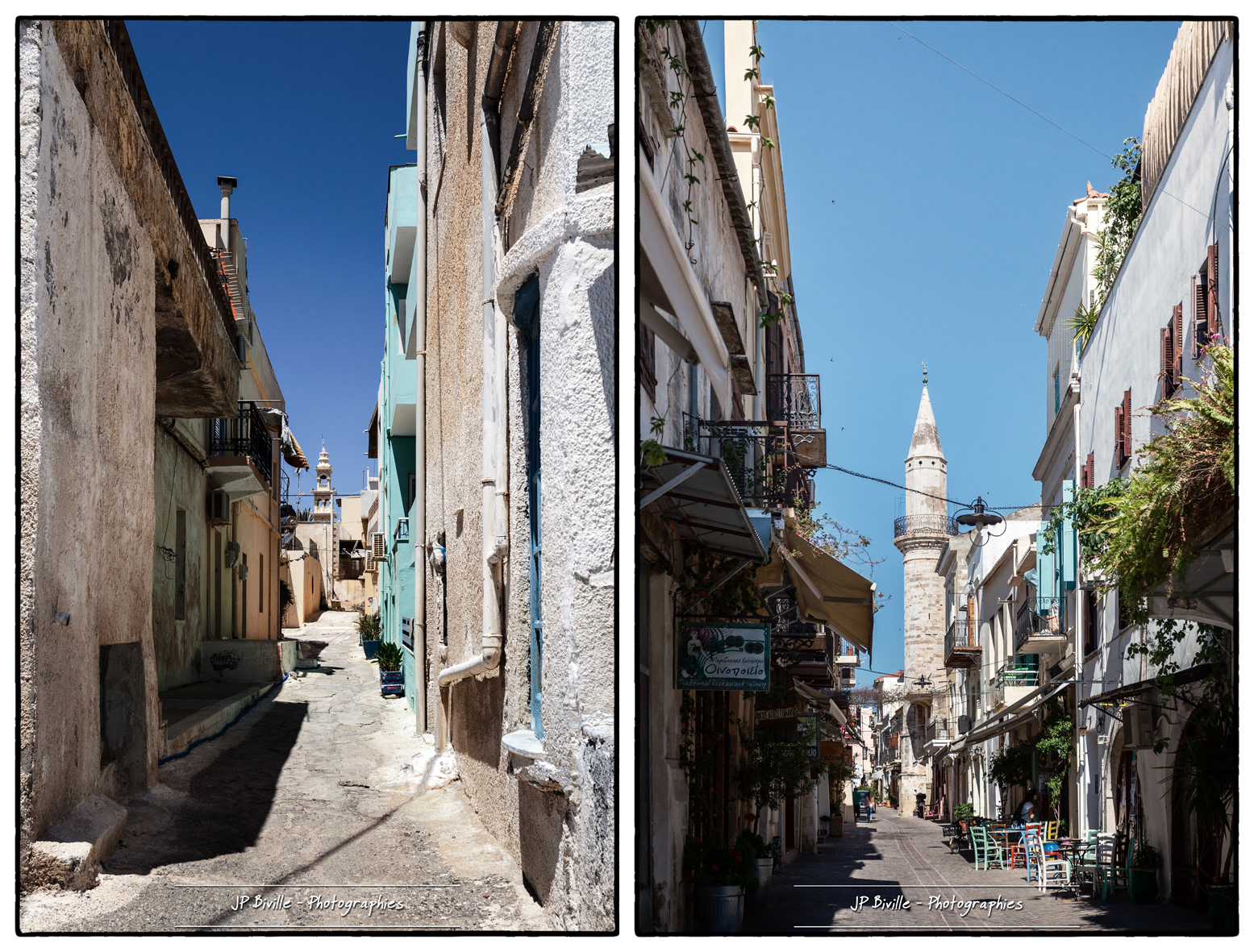 Clocher et minaret