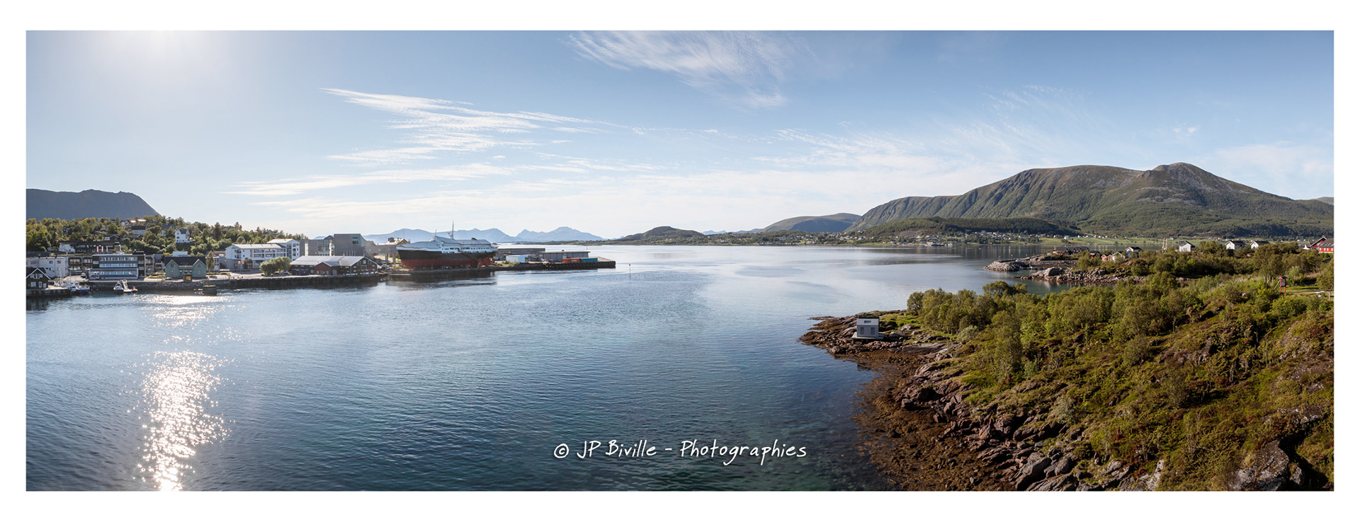 Norvège - Archipel Vesterålen - Stokmarknes et le Hurtigrutemuseet