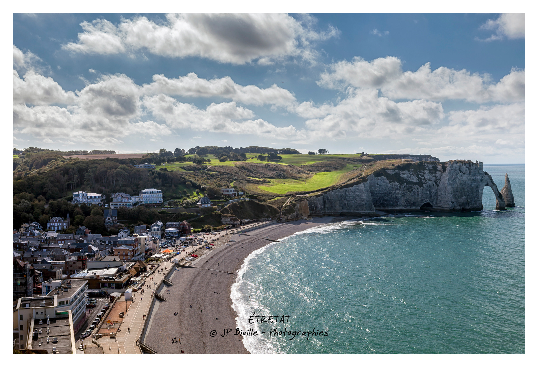  La falaise d'Aval vue depuis la falaise d'Amont
