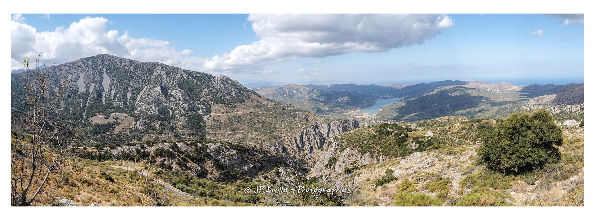 Crète - Ano Kera - Vue vers Mochos