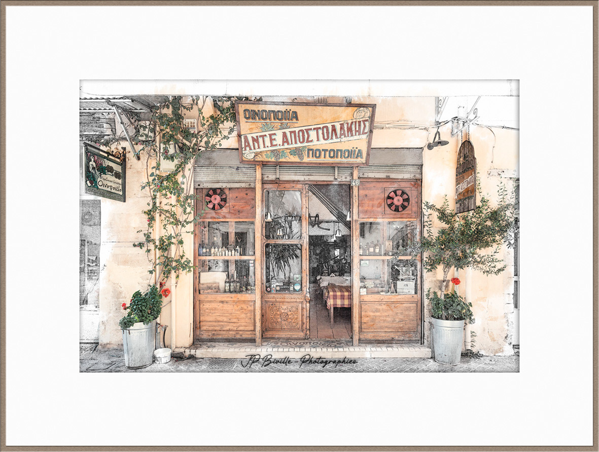 La taverne - Chania, Crète
