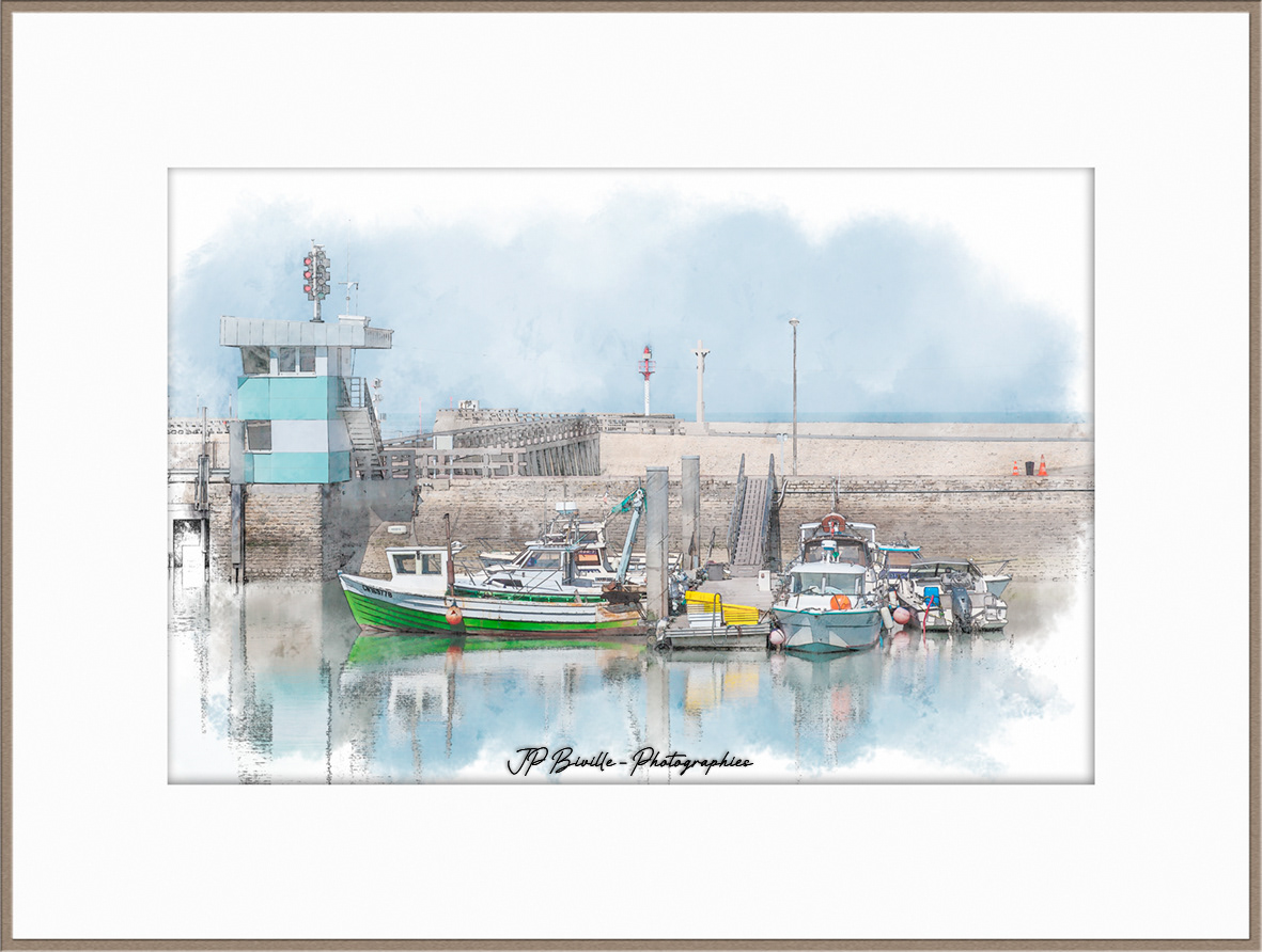 Dans le port - Grandcamp-Maisy, Calvados
