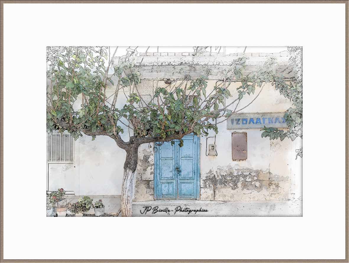L'enseigne - Vasiliki, Crète