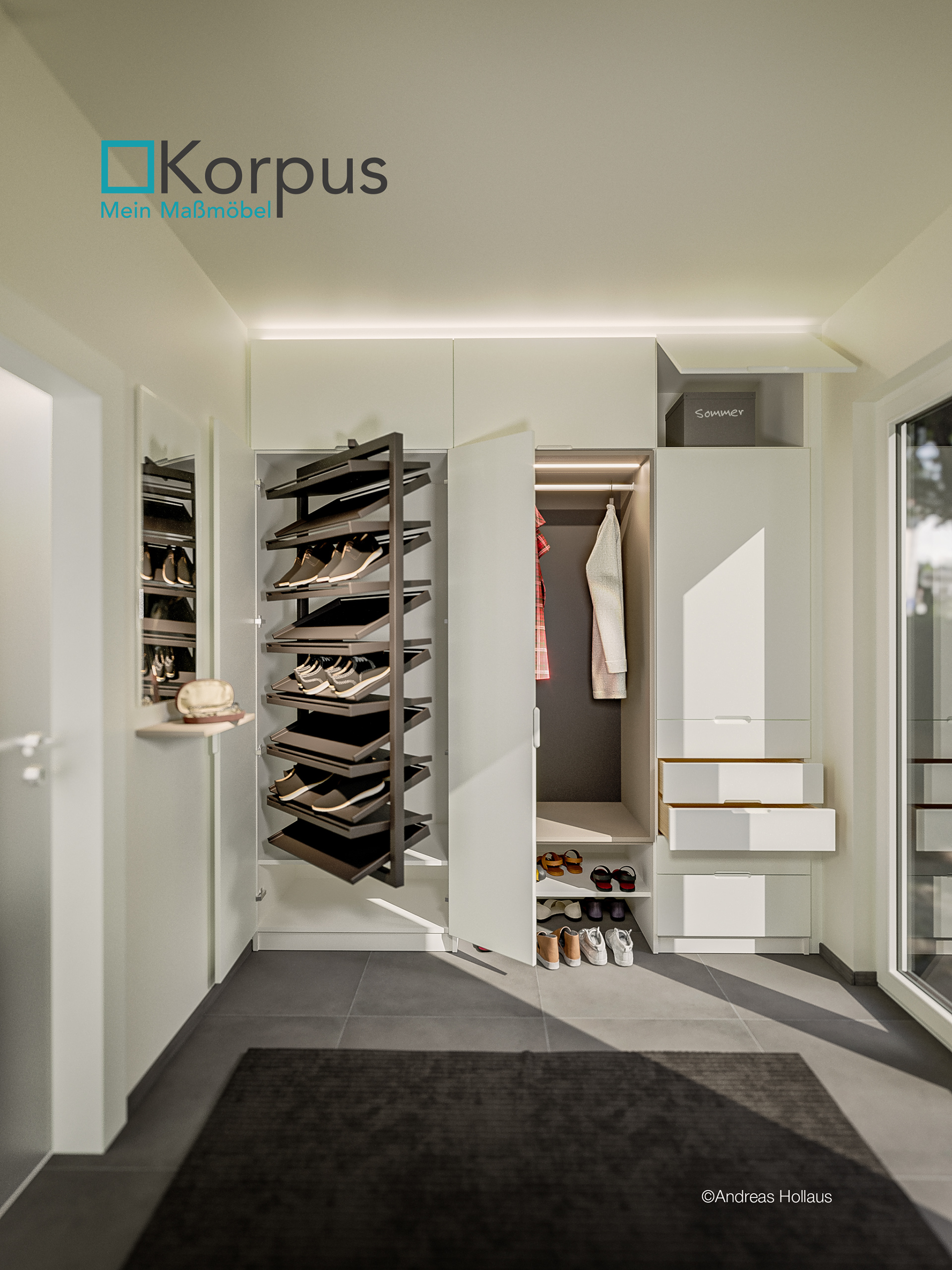 Garderobe Korpus mein Maßmöbel