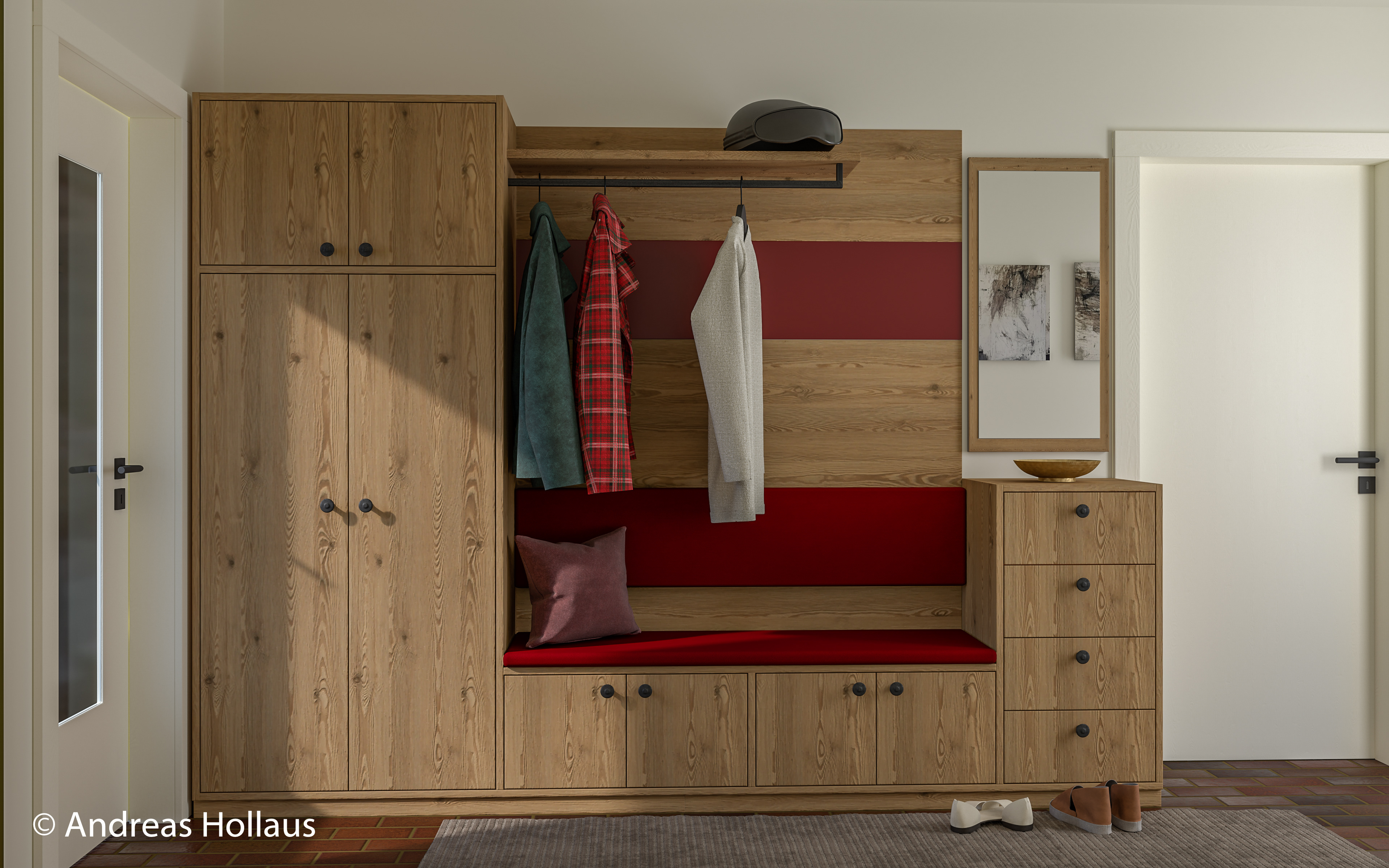Garderobe Korpus mein Maßmöbel