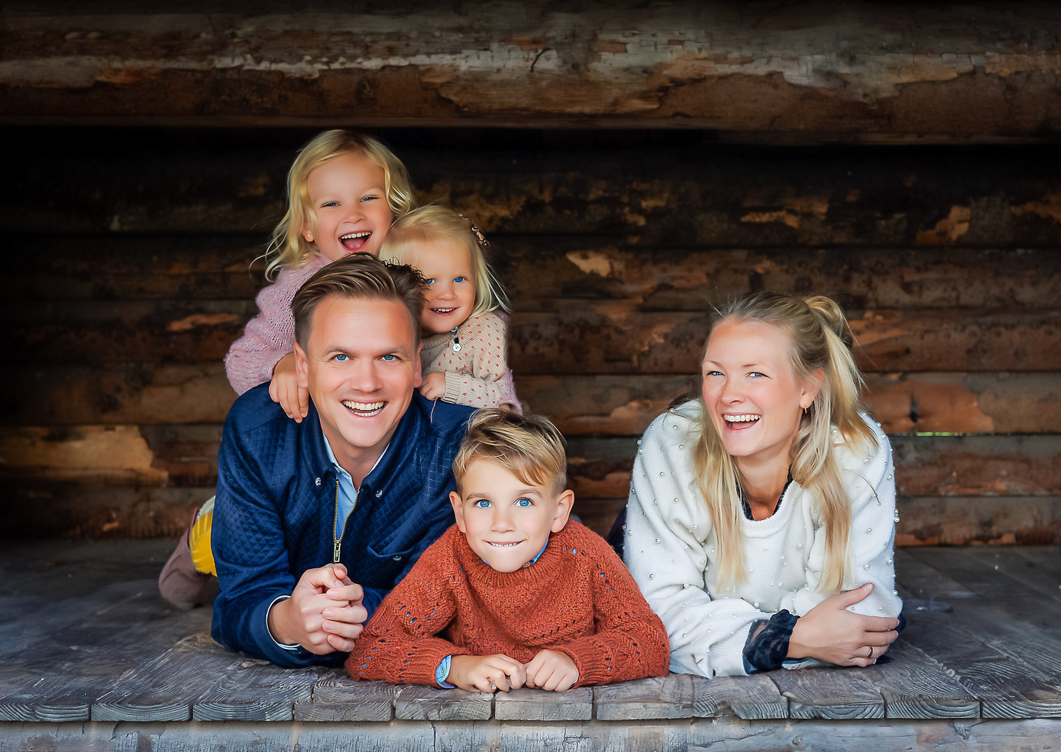 Udendørsfotografering midt på sommeren.