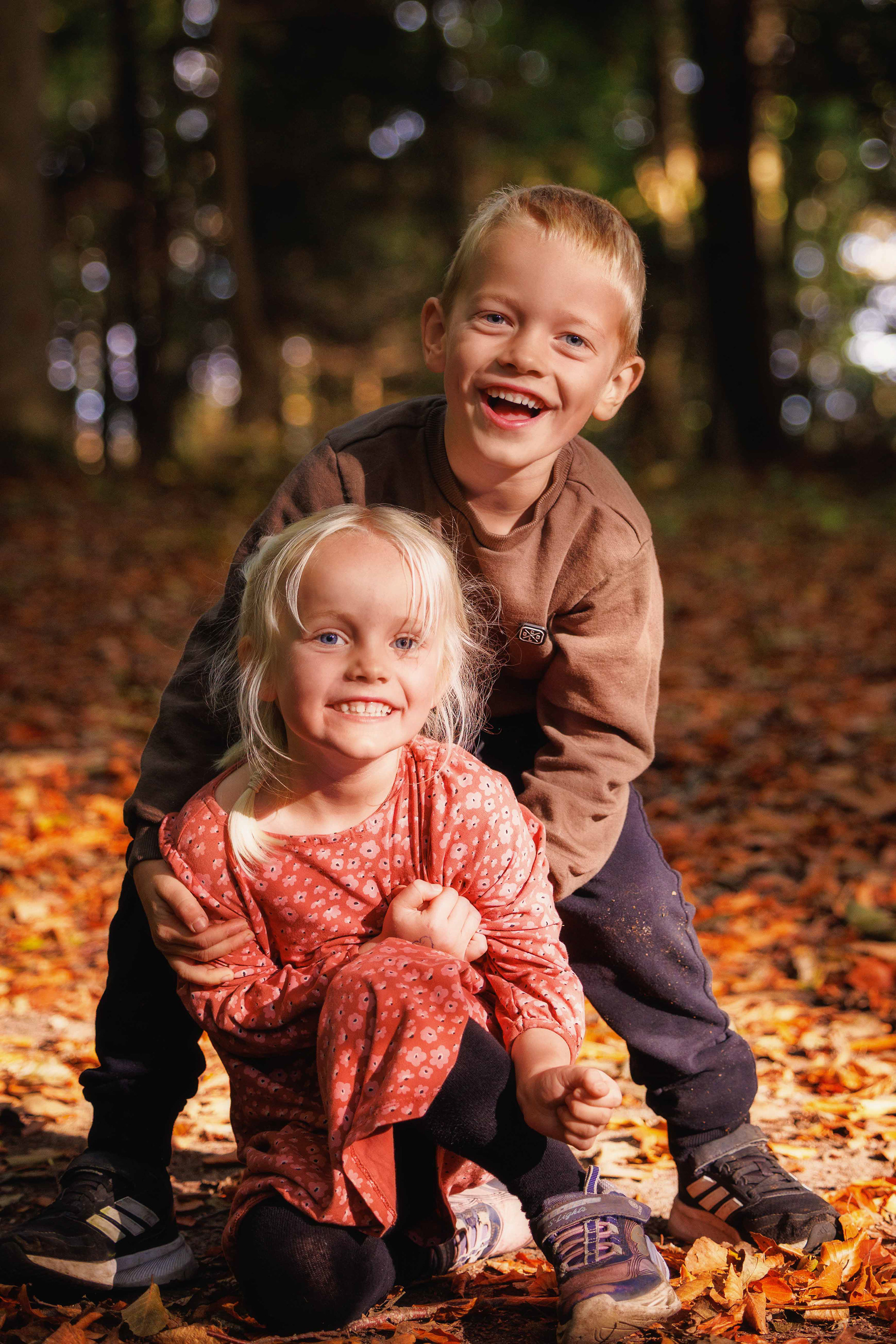 Familieportræt Boserup  skov