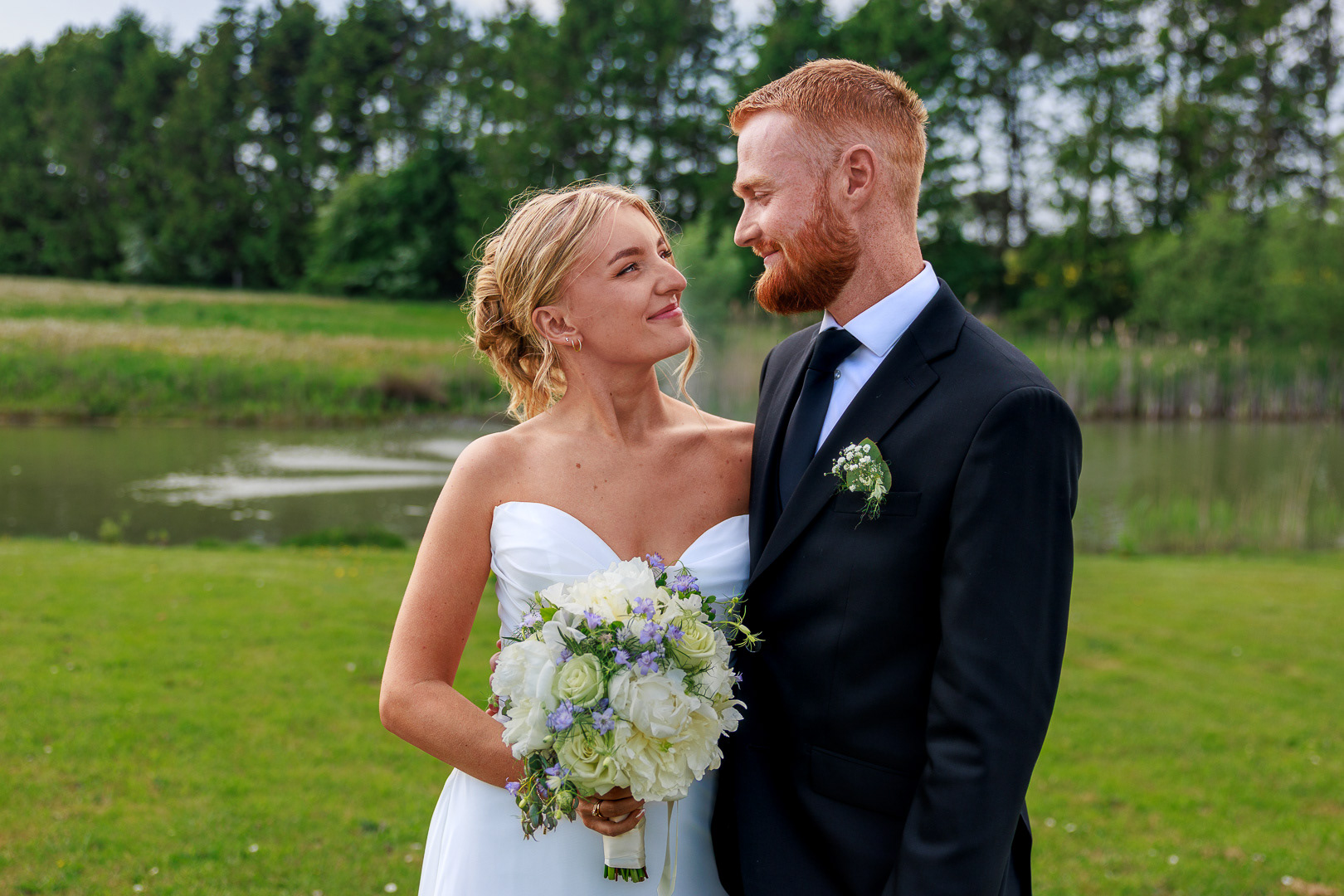 Bryllupsfotografering Cecilie og Lucas