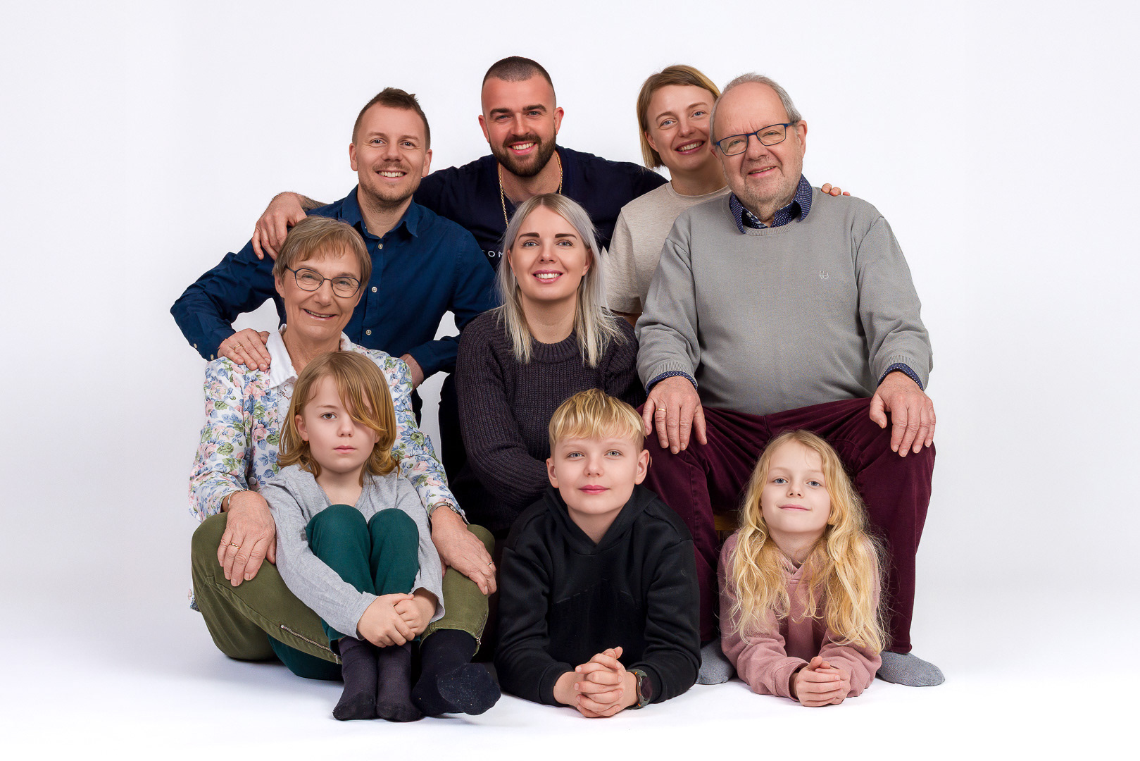 Studieportræt Fam. Pedersen