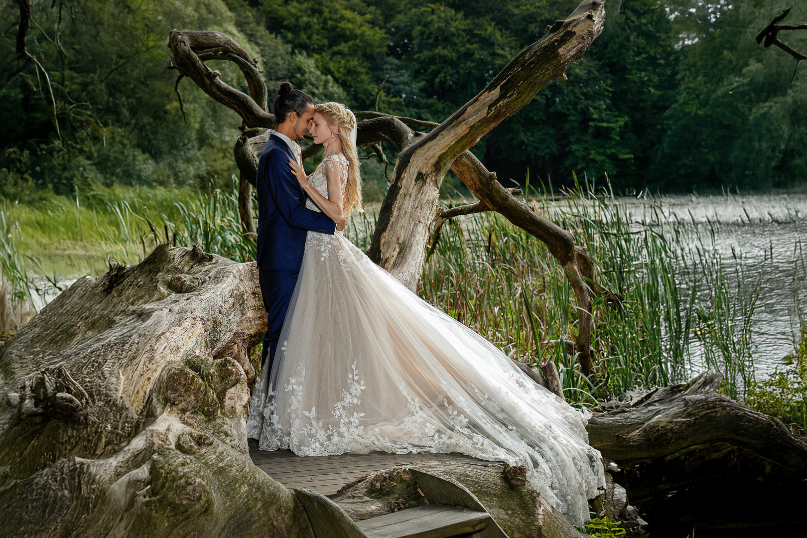 Bryllupsfotografering, Herthadalen, Maria og Mike