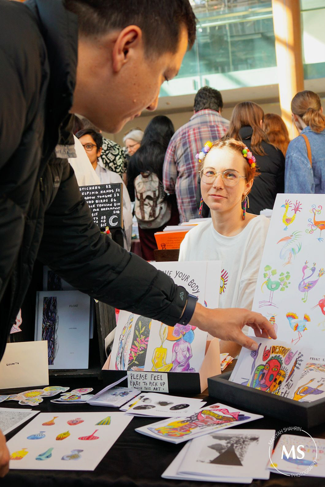 Auckland Zinefest event, 2021