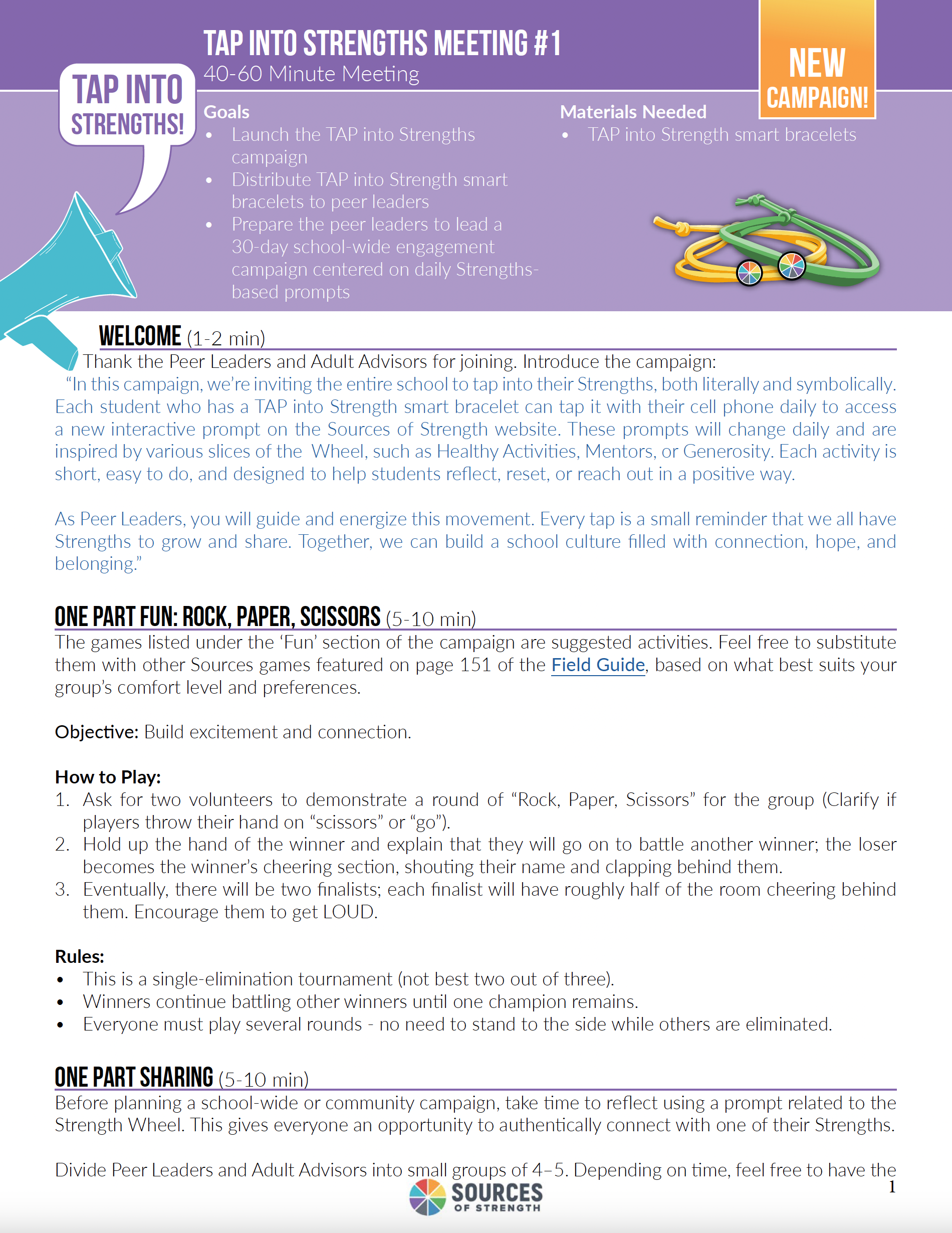 New Campaign Documents