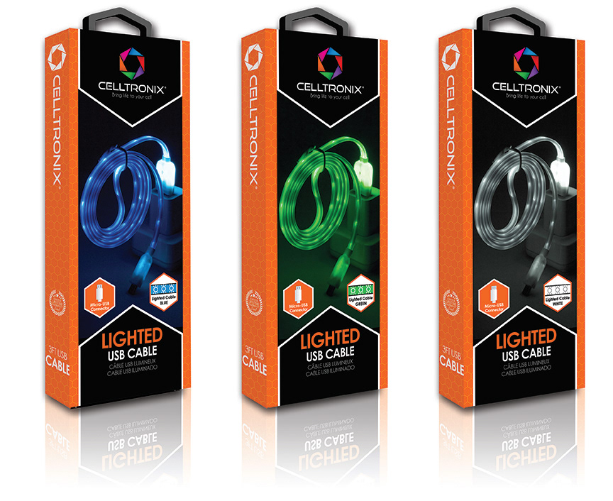 Celltronix Colored Cable Packaging
