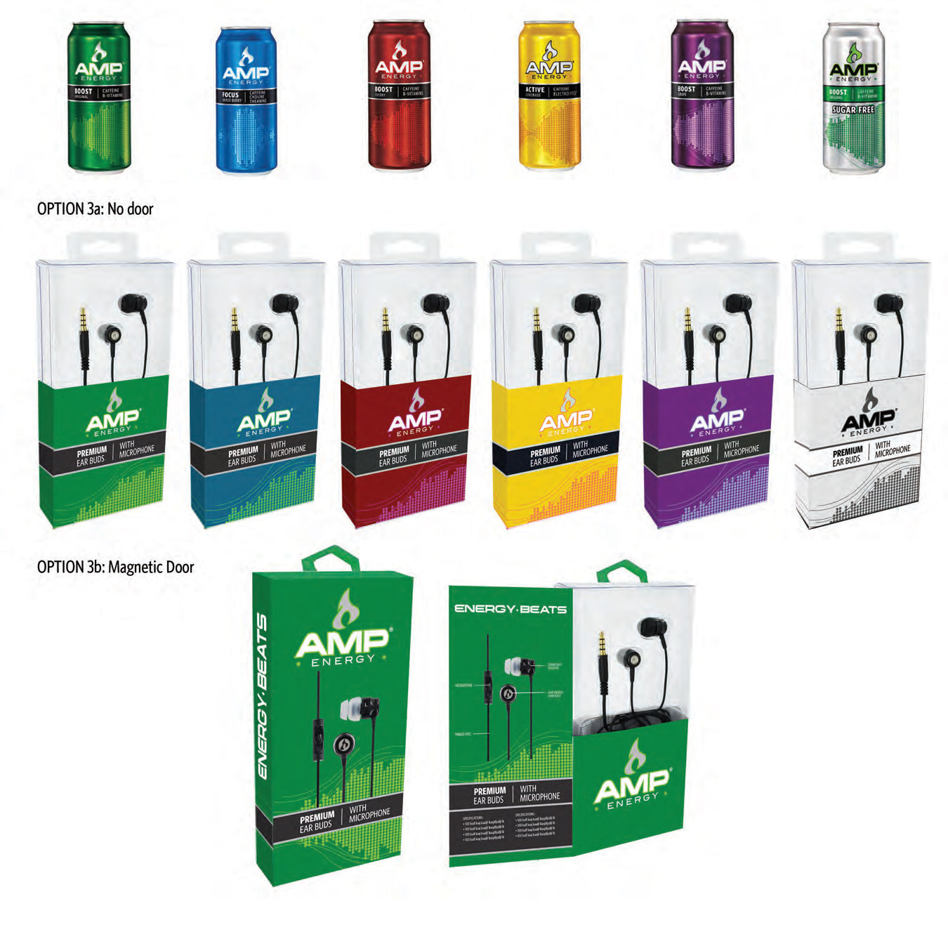 AMP Energy Concept Packaging