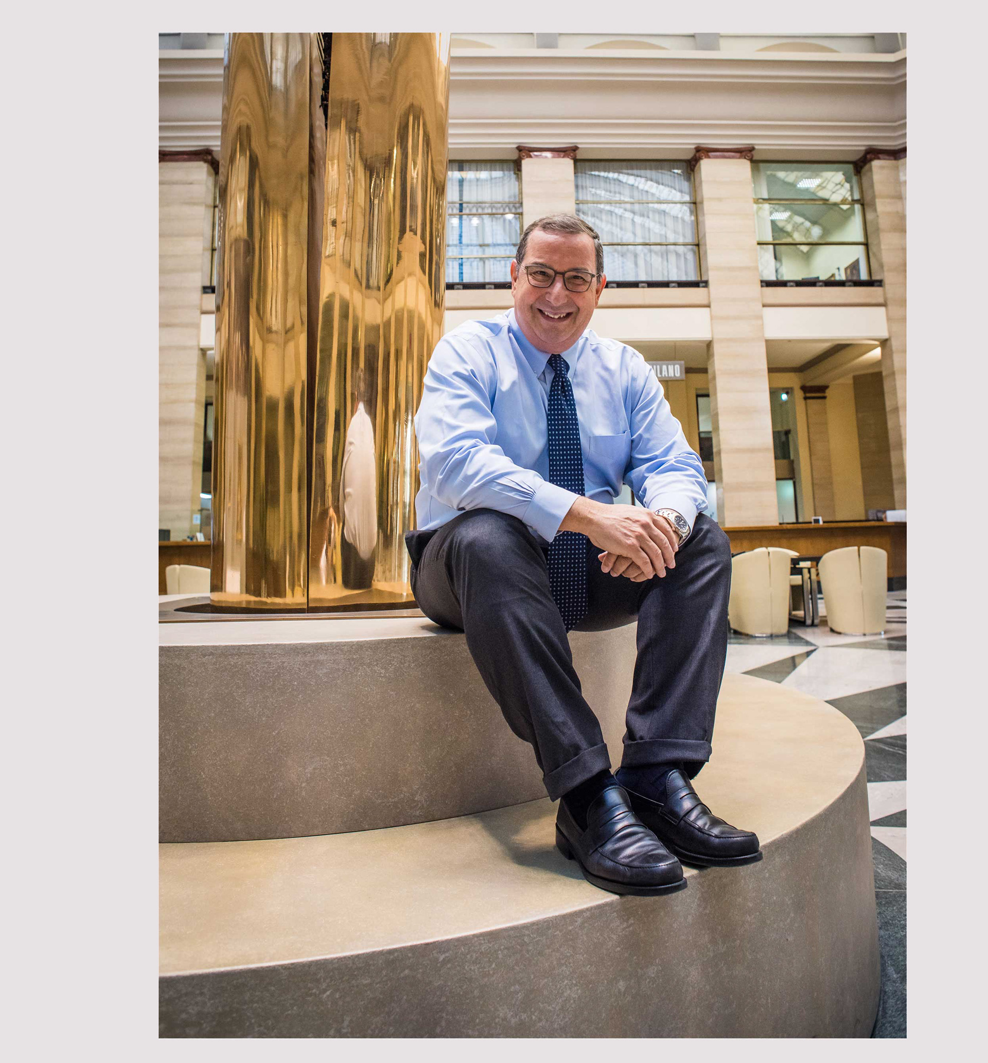 GIUSEPPE CASTAGNA, CEO OF BPM - MILANO