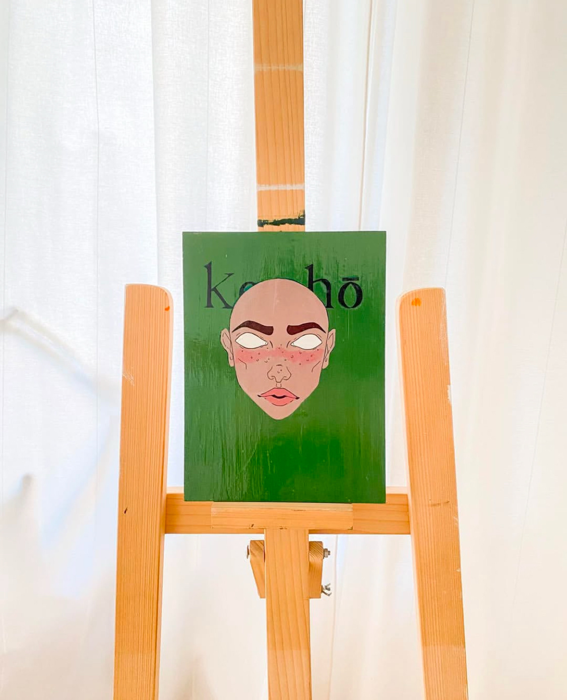 KENSHО̄ - acryl on wood
