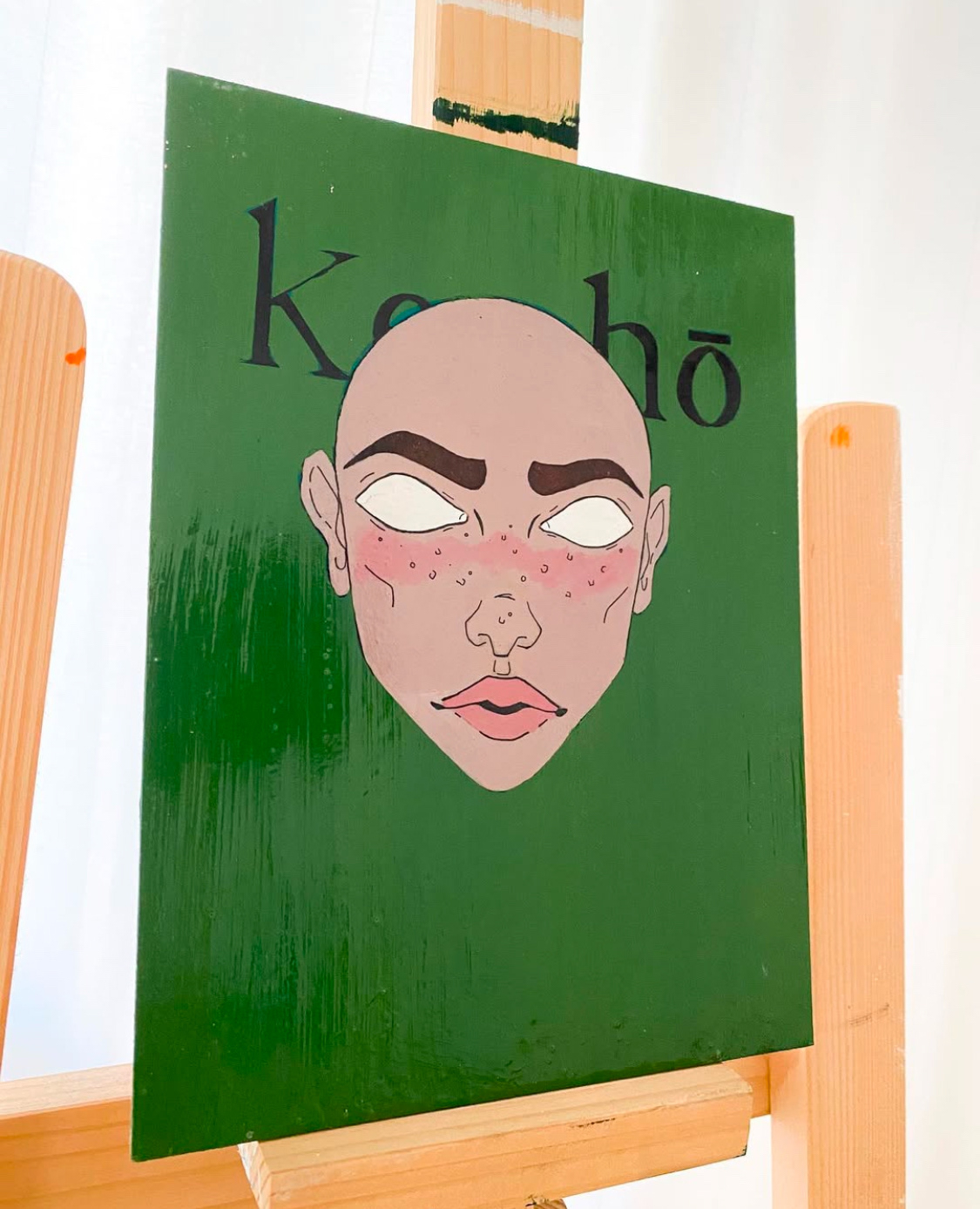 KENSHО̄ - acryl on wood