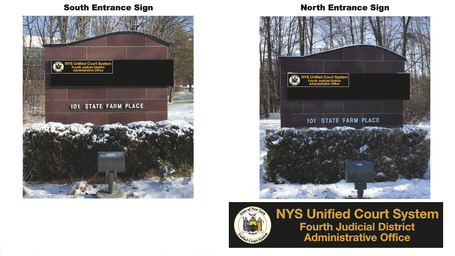 City of Saratoga Plaque