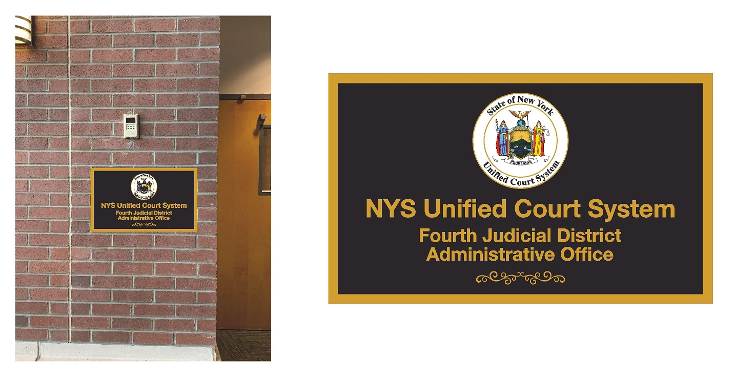 City of Saratoga Plaque