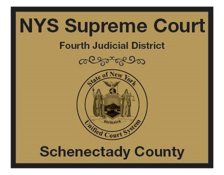 City of Saratoga Plaque