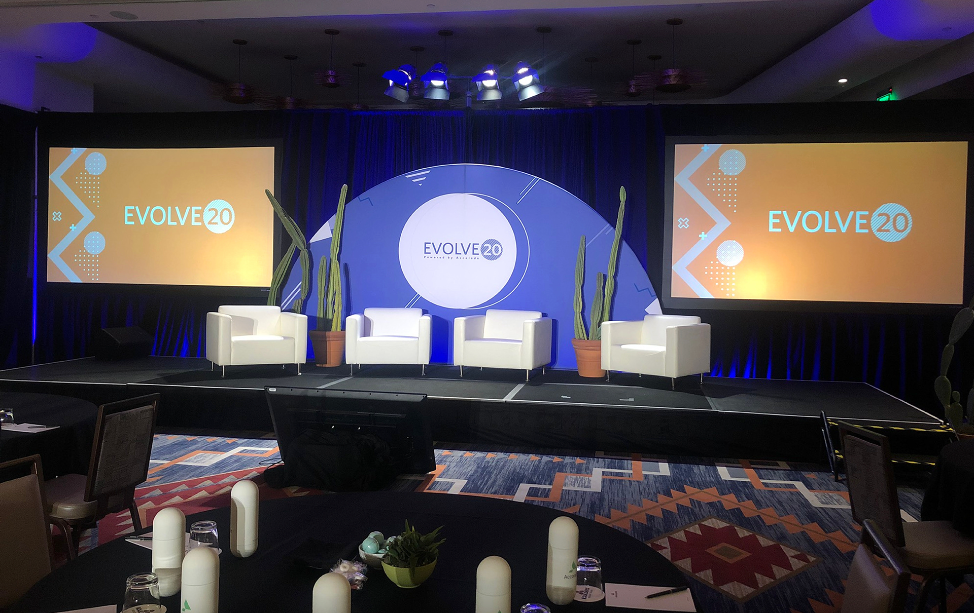 Evolve20 Accolade Stage Events