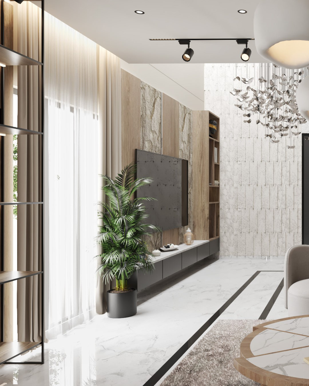 Villa interior design