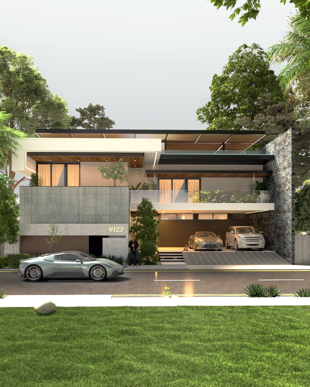 Luxury villa project