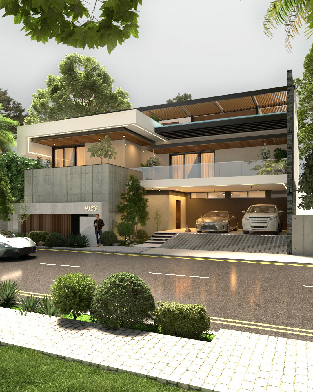 Luxury villa design, best architects in bangalore