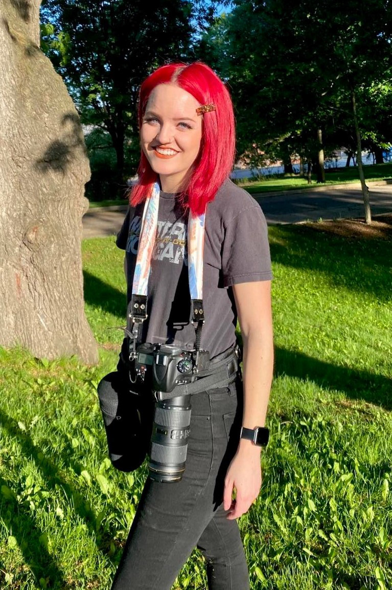 Out taking pictures with my gear!