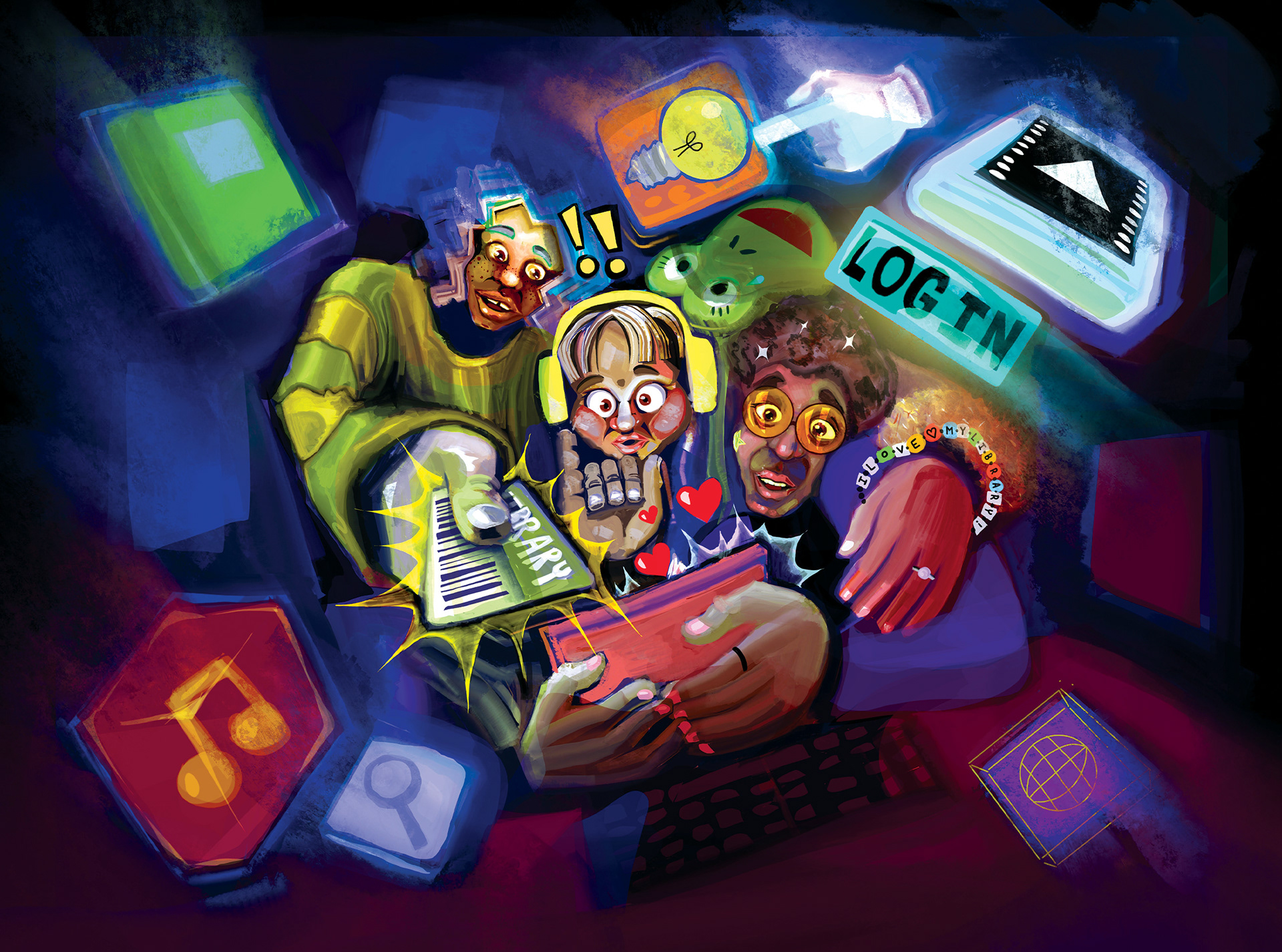 new Digital Libraries by Adrian Mesino
