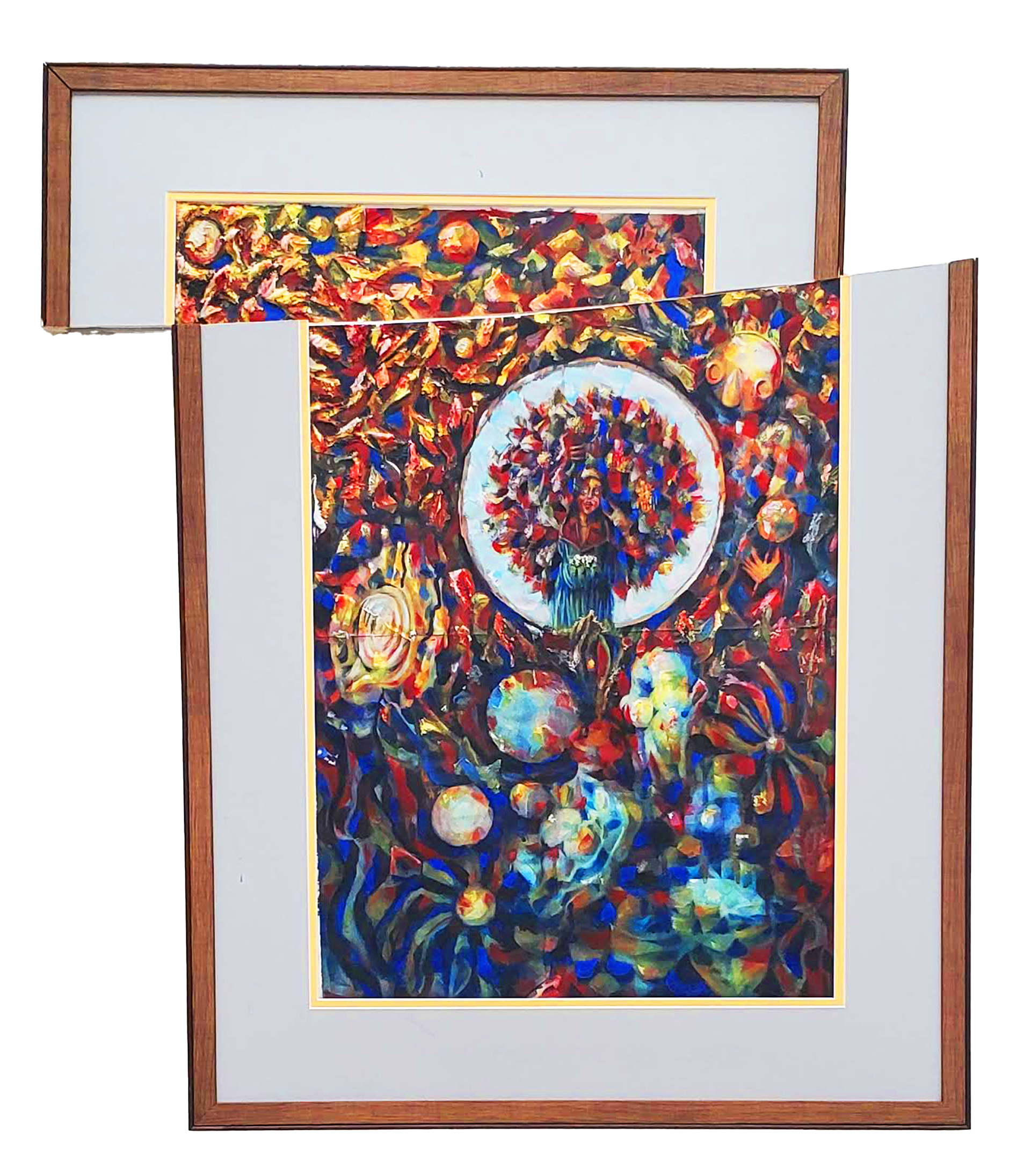 Our Gardener of the Midwest (Take in Light // Grow Again)	Adrian Mesino Watercolor 2022 $4,000