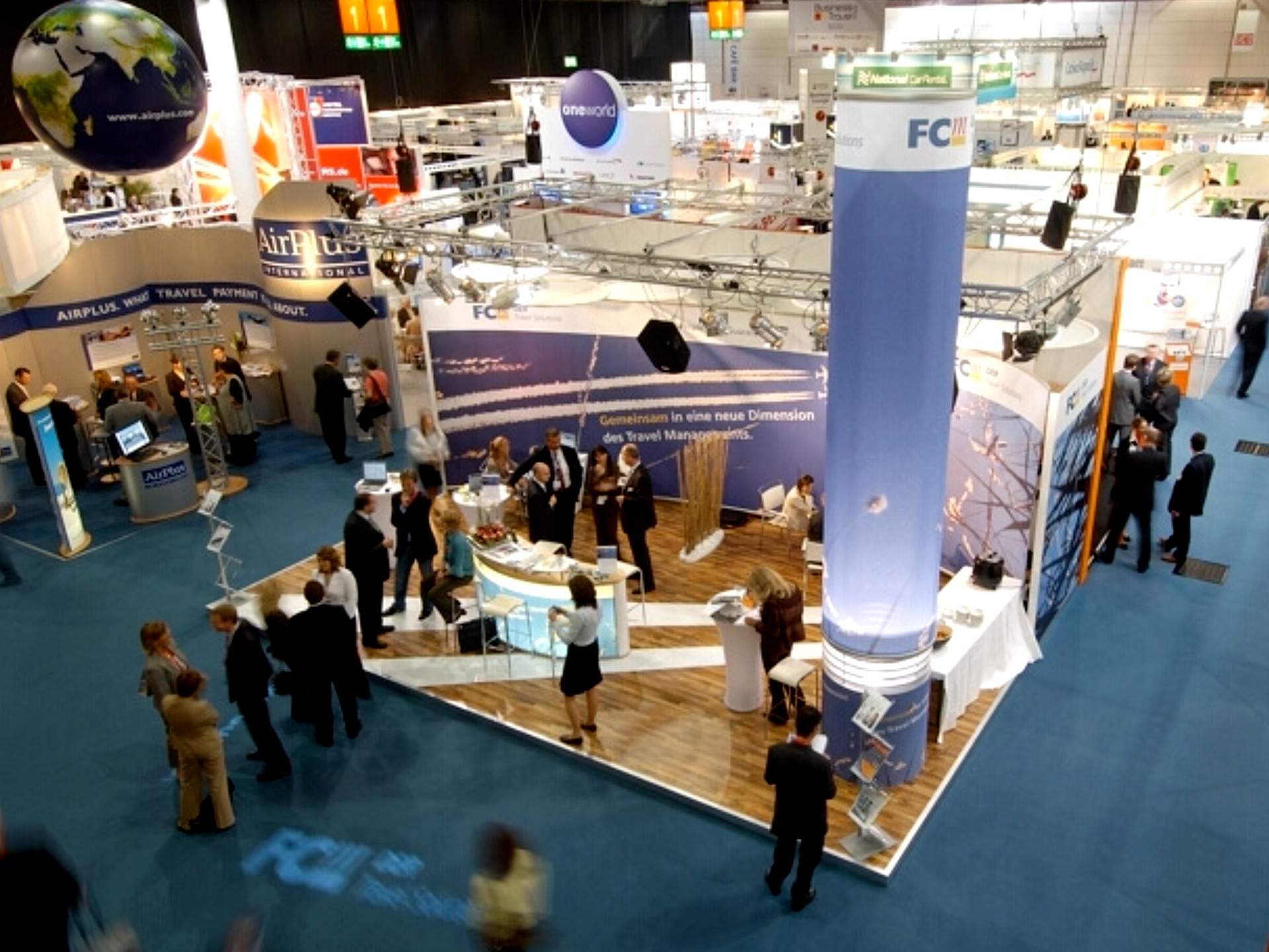 Diane Kankura Messestand Fcm-DER Businesstravel
