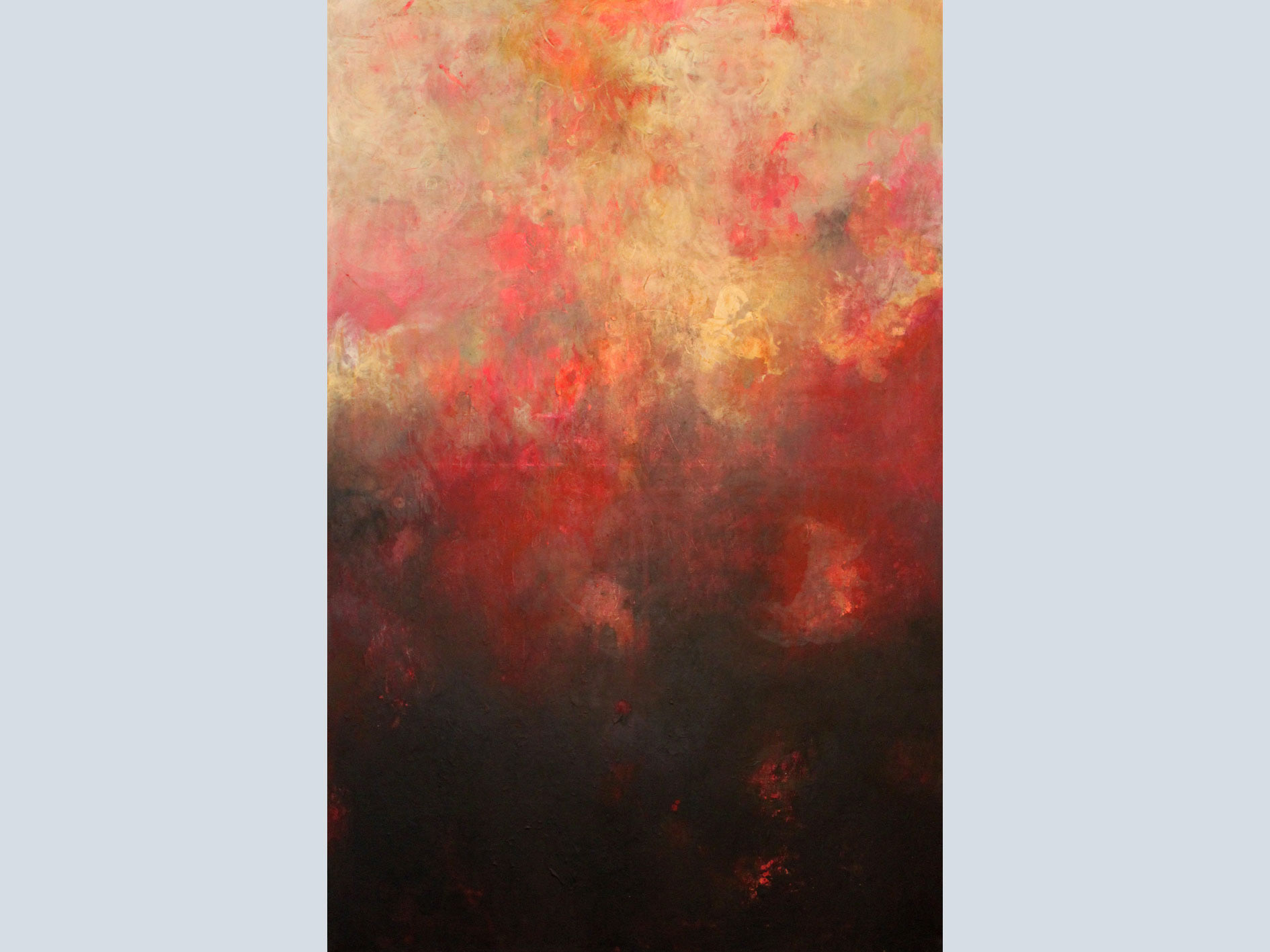 Diane Kankura, Freie Arbeit, Malerei, Acryl und Tinte auf Leinwand