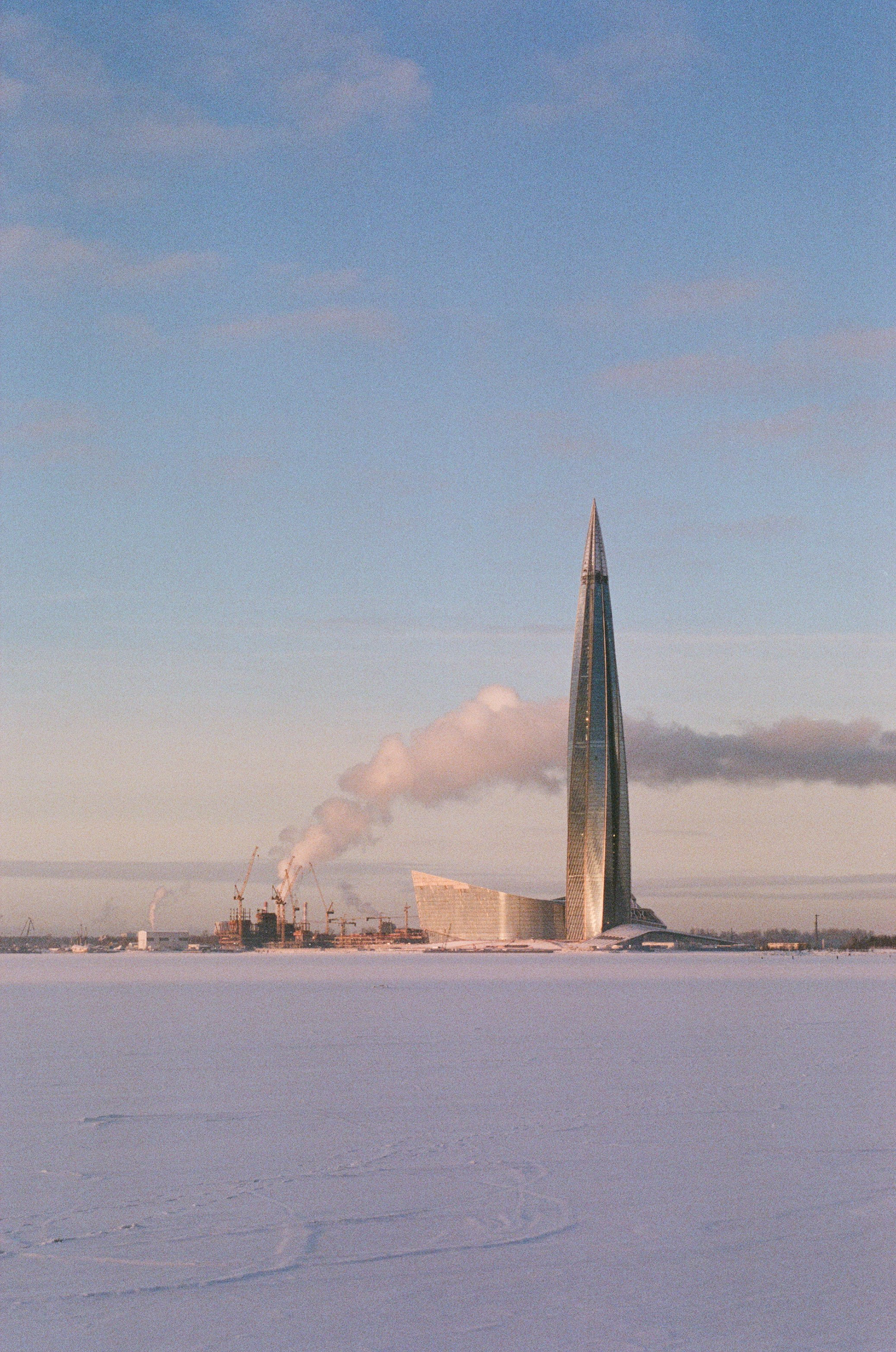 Lakhta centr, Krestovsky island