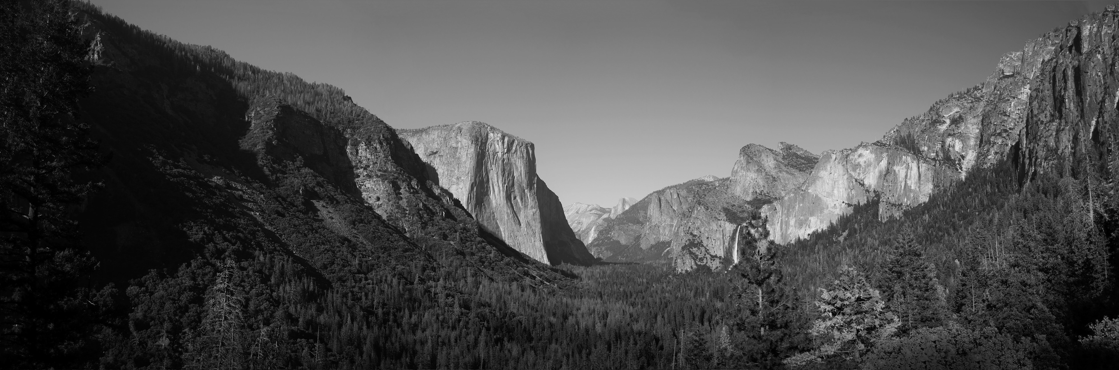 Panorama of Yosemite